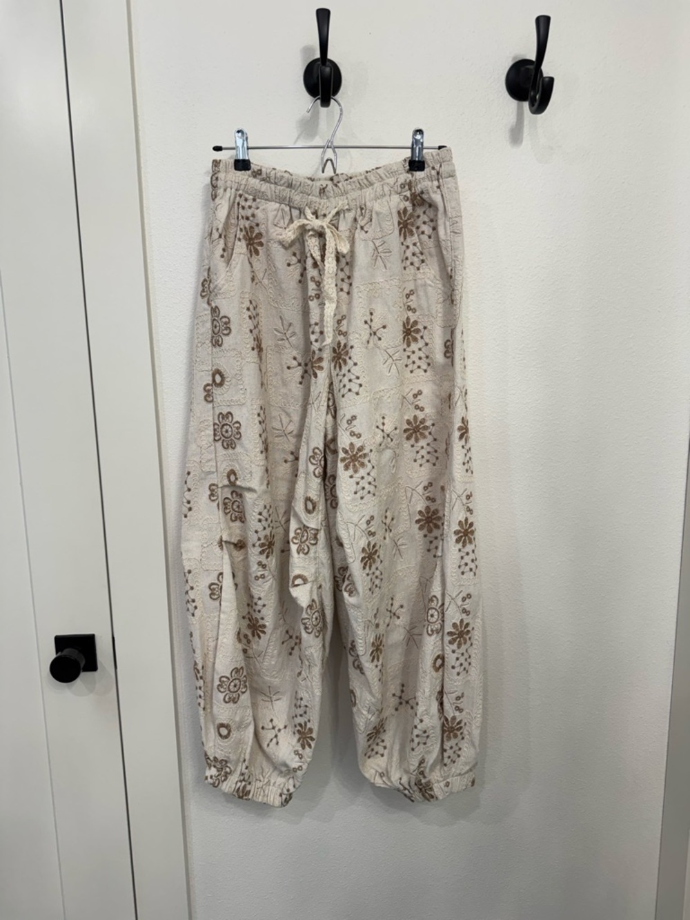 POL Embroidered Jogger Pants